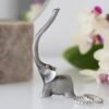 Metal Elephant Ring Holder