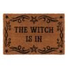 Natural The Witch Is In Doormat
