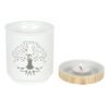 *White Tree of Life Cut Out Ceramic Oil Burner (6/18)