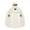 *White Beehive Ceramic Oil Burner (12/24)