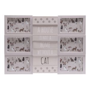 50cm Cat Multi Photo Frame