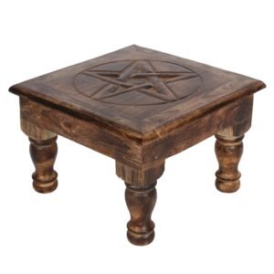 *Pentagram Wooden Altar table (2/4)