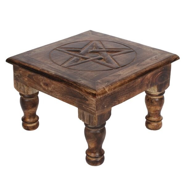 *Pentagram Wooden Altar table (2/4)