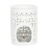 White Matte Cut Out Oil Burner