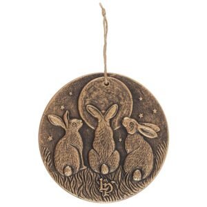 *Moon Shadows Bronze Terracotta Plaque By Lisa Parker (12/24)