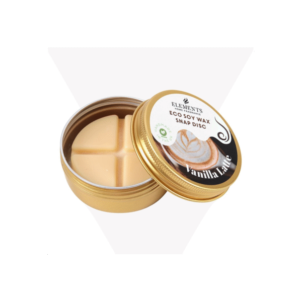 Vanilla Latte Soy Wax Snap Disc