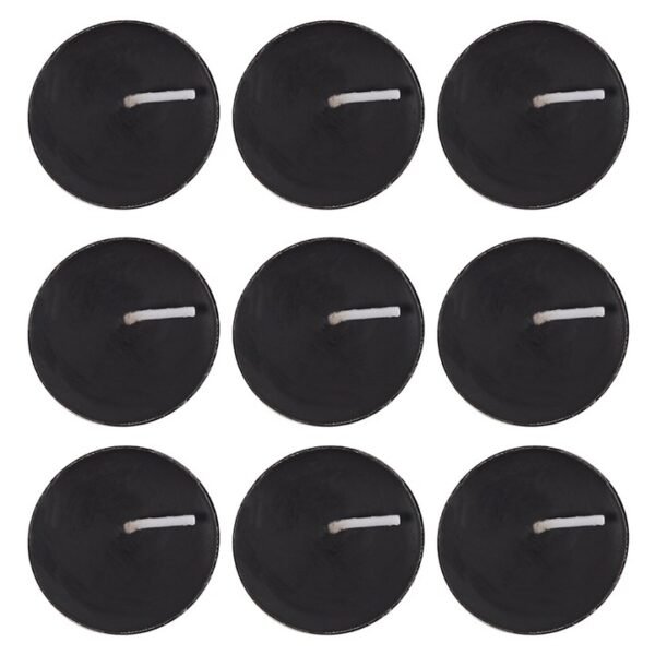 Pack of 9 Opium Scented Black Tealights