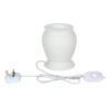 Dragonfly White Ceramic Electric Burner and Wax Warmer