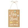 Easter Egg Hunt Hanging Sign