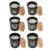 Set of 6 Midnight Ritual Candles