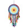Multicolour Crochet Feather Dreamcatcher
