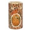 Pillar Brown Crackle Oil Burner and Wax Warmer