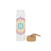 Mandala Reusable Glass Water Bottle