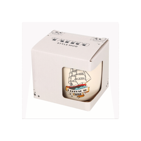 I Refuse To Sink Tattoo Ship Mug