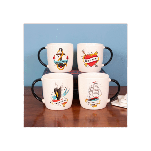 I Refuse To Sink Tattoo Ship Mug