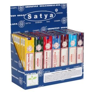 Satya Incense Sticks Display Box Starter Pack- 1 (6/12)