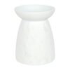 White Ceramic Butterfly Oil Burner and Wax Warmer