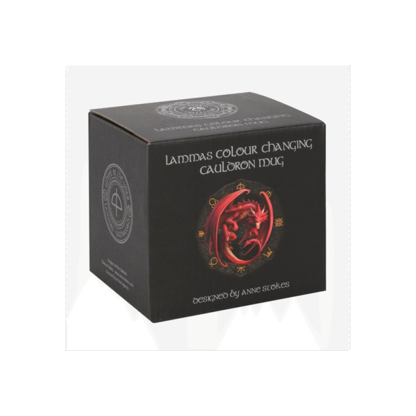 Lammas Colour Changing Cauldron Mug by Anne Stokes