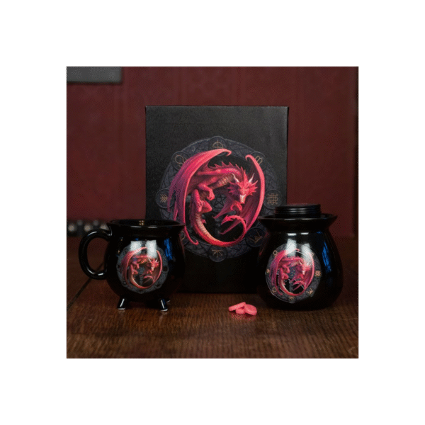 Lammas Colour Changing Cauldron Mug by Anne Stokes