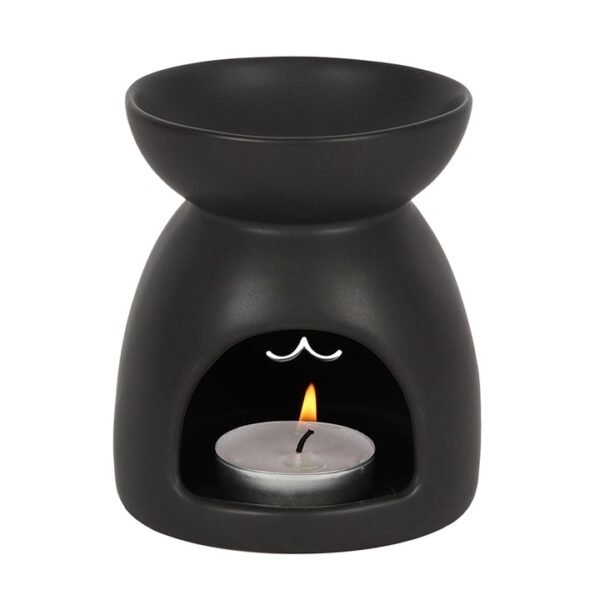 Black Cat Cut Out Oil Burner and Wax Warmer