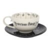 *Fortune Telling Ceramic Teacup (8/16)