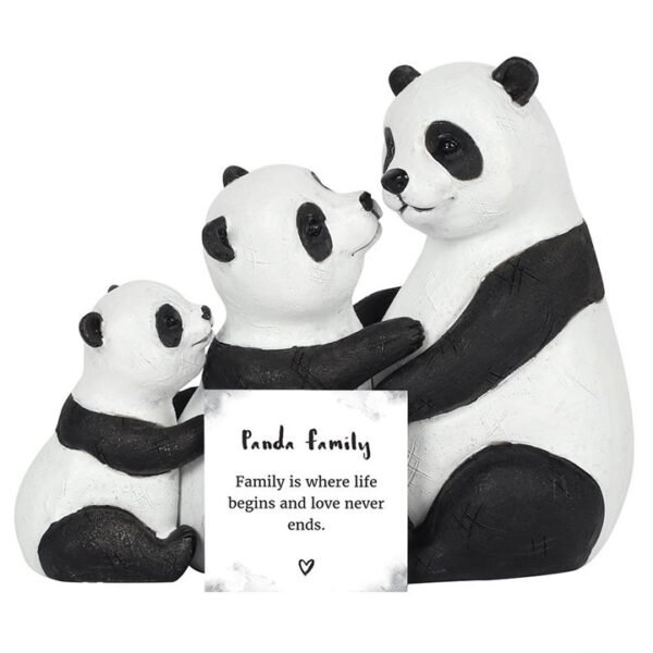 Panda Family Ornament