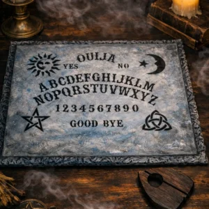 Misty Blue Ouija Board with Planchette