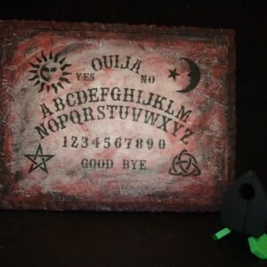 🔥 CUSTOM HANDMADE OUIJA BOARD – TABLETOP DISPLAY PIECE (Choose Your Colour) 🔥